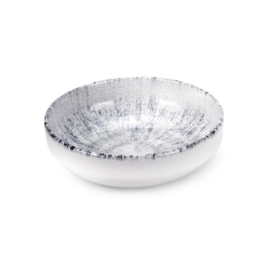Edessa Astin Ceramic Round Soup Bowl - 15cm, Multicolor Designer Bowl (Set of 1)