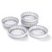 Edessa Cosmo 15cm Ceramic Round Soup Bowl, Multicolor (Set of 6)