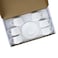 Shallow Elegant Porcelain 6 Cup &amp; 6 Saucer Set, 180ml