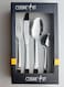 Cuisine Art Sasa 16 Piece Stainless Steel Cutlery Set, Silver