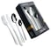 Cuisine Art Sasa 16 Piece Stainless Steel Cutlery Set, Silver