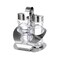 Cuisine Art Soda Lime Glass Cruet Set with Stand, 3 Pieces, Transparent