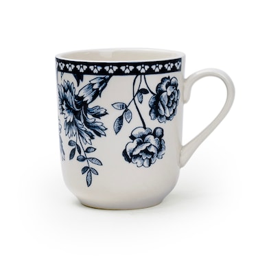 Claytan Rhapsody 370ml Dark Blue Ceramic Mug (Set of 1)