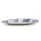 Claytan Rhapsody 14.2-Inch Dark Blue Ceramic Oval Platter (Set of 1)