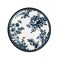 Claytan Rhapsody 8-Inch Dark Blue Ceramic Salad Plate (Set of 1)