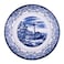 Claytan Lighthouse Blue 9-Inch Ceramic Soup Plate (Set of 1)
