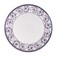 Claytan Callista 12 inch Ceramic Chop Plate (Purple &amp; White, Set Of 1)