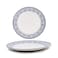 Claytan Plethora 12 inch Porcelain Chop Plate (Grey &amp; White, Set Of 1)
