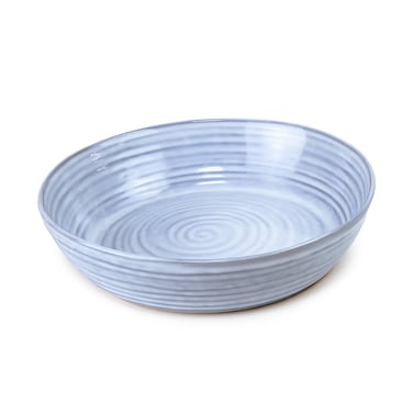 Cuisine Art Tia Stoneware Soup Plate - 23cm, Blue (Set of 1)