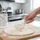 Cuisine Art Dough Docker Roller 42 Pins - Pizza Pastry Bread Dough Docking Tool 12.5cm Wide Roller with Ergonomic Handle for Pizzeria Bakery Home Kitchen - Prevents Bubbles