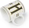 Cuisine Art Letter H Printed Porcelain Ceramic Tea Coffee Mug - 300ml - Stylish and Durable Mug for Hot Beverages