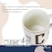 Cuisine Art Letter C Printed Porcelain Ceramic Tea Coffee Mug - 300ml - Stylish and Durable Mug for Hot Beverages