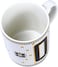 Cuisine Art Letter O Printed Porcelain Ceramic Tea Coffee Mug - 300ml - Stylish and Durable Mug for Hot Beverages