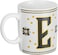 Cuisine Art Letter E Printed Porcelain Ceramic Tea Coffee Mug - 300ml - Stylish and Durable Mug for Hot Beverages