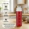 Cuisine Art 3-Nozzle Squeeze Bottle 18oz/500ml White PE Plastic Condiment Dispenser with Measurement Markings for Ketchup Sauce Dressing Oil Mayo Mustard BBQ Kitchen Restaurant Catering