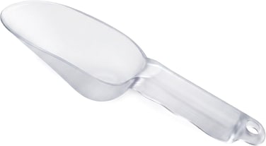 Cuisine Art Clear Polycarbonate Scoop 23.5cm   Food-Grade Plastic Ice Scoop for Kitchen Restaurant Pet Food Dry Goods Flour Rice Coffee Bean Candy Buffet Serving Shovel   BPA Free Dishwasher Safe