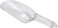 Cuisine Art Clear Polycarbonate Scoop 26.5cm   Food-Grade Plastic Ice Scoop for Kitchen Restaurant Pet Food Dry Goods Flour Rice Coffee Bean Candy Buffet Serving Shovel   BPA Free Dishwasher Safe