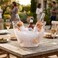 Cuisine Art Clear Ice Bucket 8L Large Acrylic Beverage Tub Party Cooler with Handles Oval Wine Chiller Bar Accessory Serving Bowl for Home HORECA Events BPA-Free Shatterproof PS Plastic