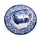 Claytan Halcyon Blue 200 ml Porcelain Coffee &amp; Tea Cup with Matching Saucer (Set Of 4)