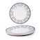 Claytan Callista Purple 8.2 inch Ceramic Salad Plate (Set Of 4)