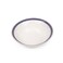 Claytan Callista 6.2 inch Porcelain Cereal &amp; Breakfast Bowl (Purple &amp; White, Set Of 4)