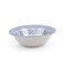 Claytan Plethora 6 inch Porcelain Cereal &amp; Breakfast Bowl (Grey &amp; White, Set Of 4)