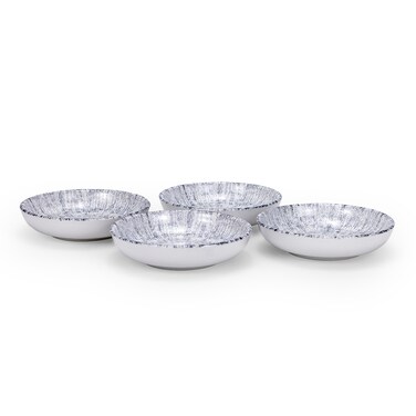 Edessa Astin 13cm Round Ceramic Serving Bowl, Multicolor (Set of 4)