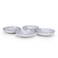 Edessa Astin 13cm Round Ceramic Serving Bowl, Multicolor (Set of 4)