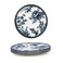 Claytan Rhapsody 8-Inch Dark Blue Ceramic Salad Plate (Set of 4)