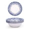 Claytan Lighthouse Blue 6-Inch Ceramic Cereal Bowl (Set of 4)