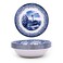 Claytan Lighthouse Blue 9-Inch Ceramic Salad Bowl (Set of 4)