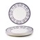 Claytan Callista Purple 8.2 inch Ceramic Salad Plate (Set Of 6)
