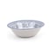 Claytan Plethora 6 inch Porcelain Cereal &amp; Breakfast Bowl (Grey &amp; White, Set Of 6)