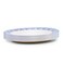 Claytan Plethora 14.2 inch Hand-Glazed Ceramic Oval Platter (Grey &amp; White, Set Of 6)