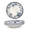 Claytan Rhapsody 9-Inch Dark Blue Ceramic Soup Plate (Set of 6)
