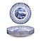 Claytan Lighthouse Blue 8-Inch Ceramic Salad Plate (Set of 6)