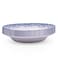 Claytan Lighthouse Blue 9-Inch Ceramic Soup Plate (Set of 6)