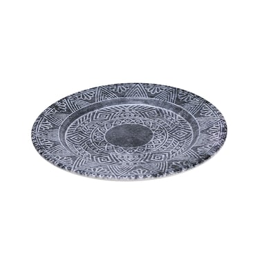 Edessa Ceramic Ginko 20Cm Dessert Plate, Multicolor (Set of 1)