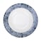 Edessa Ceramic Ginko 22Cm Round Soup Plate, White (Set of 1)