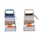 Cuisine Art 8.5cm Stainless Steel Box Grater, Assorted - 4-Sided Multipurpose Grater for Cheese, Vegetables, Ginger &amp; More, 1 Piece