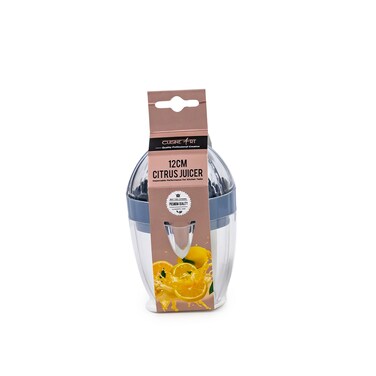 Cuisine Art 12cm Citrus Juicer - Manual Hand Juicer for Lemons, Oranges &amp; Limes - Durable Polystyrene - 1 Pc, Assorted