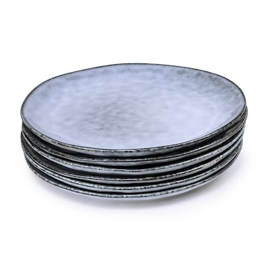 Cuisine Art Alura Stoneware Dinner Plate - 28cm, Blue (Set of 6)