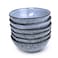 Cuisine Art Premium Alura Stoneware Bowl - 17cm, Blue (Set of 6)