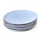 Cuisine Art Tia Stoneware Dinner Plate - 27cm, Blue (Set of 6)