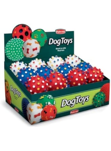 Padovan Thick Point Ball Dog Toy Diameter - &Oslash;11cm, Sizes - L (1 Pieces)