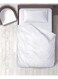 UAE - Classical Floral Duvet Cover Set with Pillow Case White