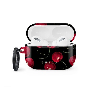 Burga AirPods Pro 2 Cherrybomb Protective Elegant Case For Apple AirPods, Cover Charging LED Visible, Scratch-Resistant, Shockproof Case