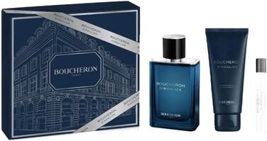 Boucheron Singulier (M) Set EDP 100ml + Shower Gel 100ml + Mini 7.5ml Transparent/Combination