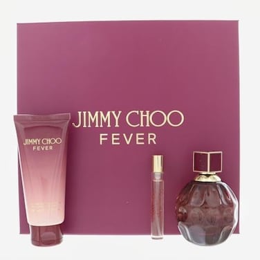 Jimmy Choo Fever Women Set Eau De Parfum 100ml + Eau De Parfum 7.5ml + Bl 100ml