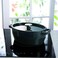 Pyrex Slow Cook 33cm Oval Casserole Gray - Durable, Enamel Finish, Induction Compatible